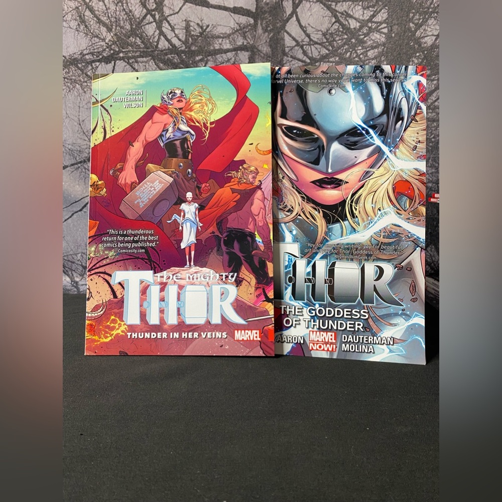 Marvel The Mighty Thor: Goddess of Thunder & Thunder in Her Veins TPB